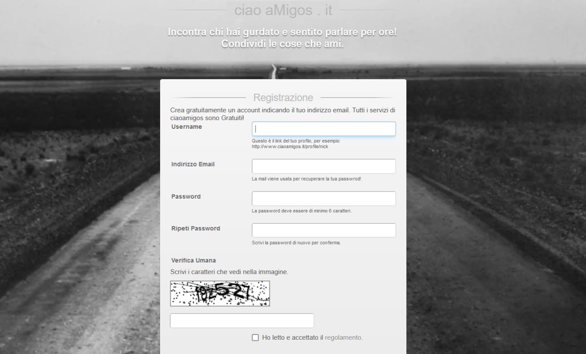 ciaoamigos-registrazione-login